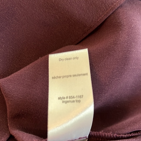 Nanette Lepore silk blouse with intricate bodice design. New without tags - Picture 12 of 12